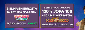 bonus ilman talletusta