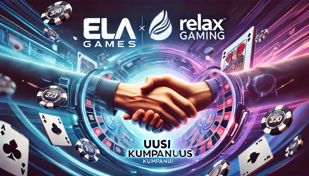 ELA Games ja Relax Gaming yhteistyöhön