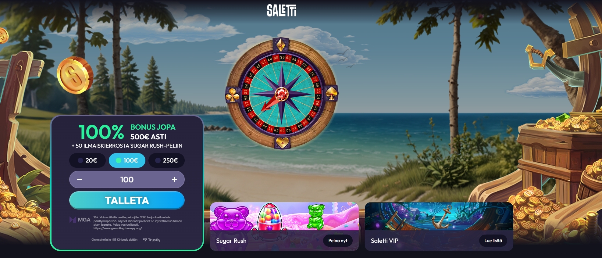 saletti casino bonus