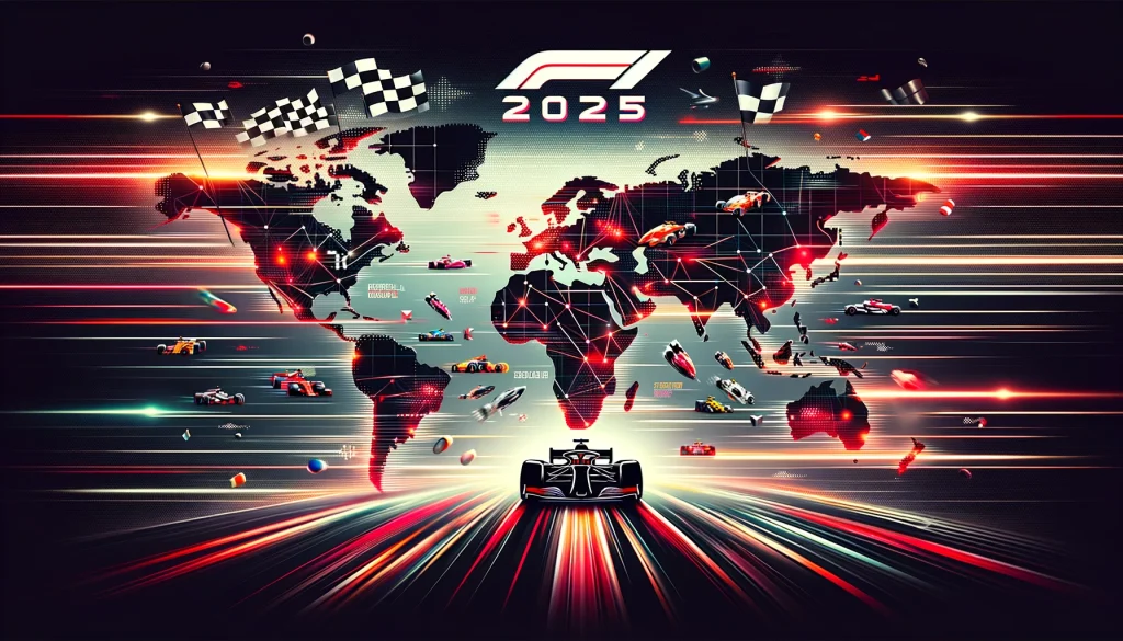 F1 kisakalenteri 2025