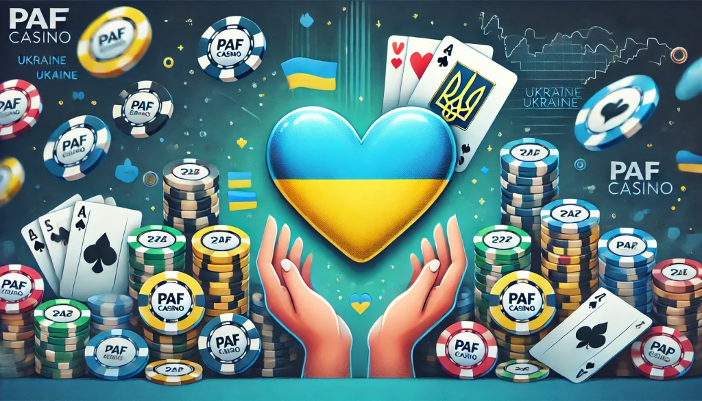 Paf Casino lahjoitti 40 000 euroa Ukrainaan