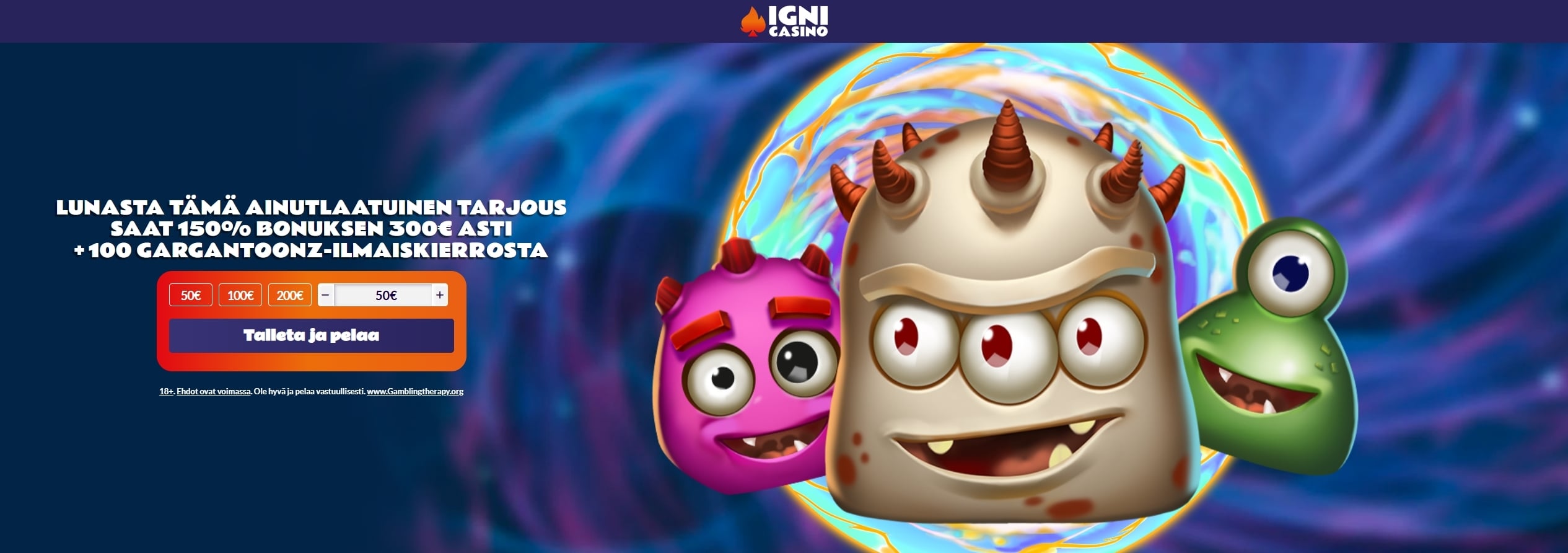 igni casino bonus slottikuningas