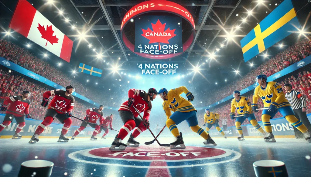 4 Nations Face-Off Kanada - Ruotsi