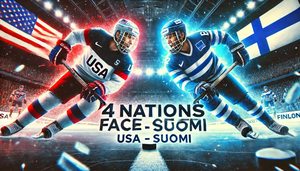 4 Nations Face-Off USA - Suomi