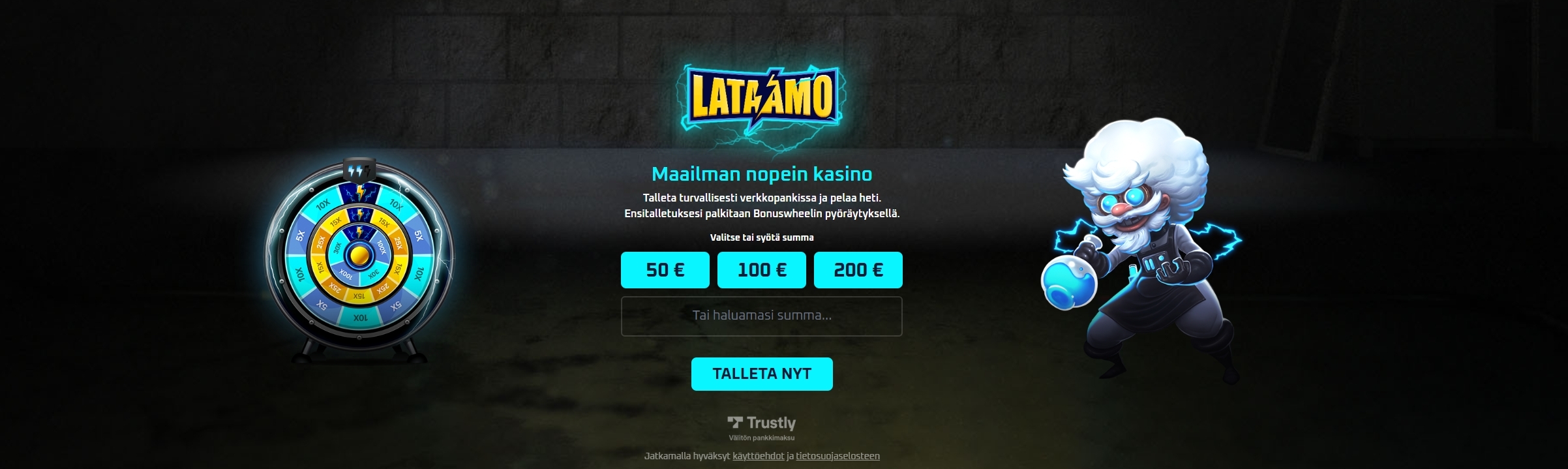 lataamo casino bonus