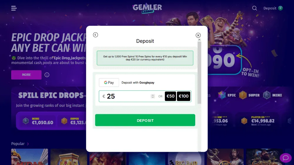 google pay talletus