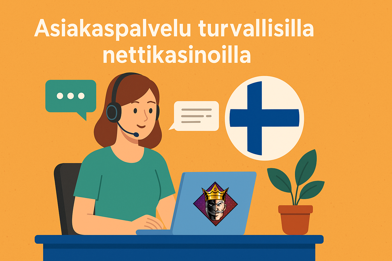 Asiakaspalvelu turvallisilla nettikasinoilla