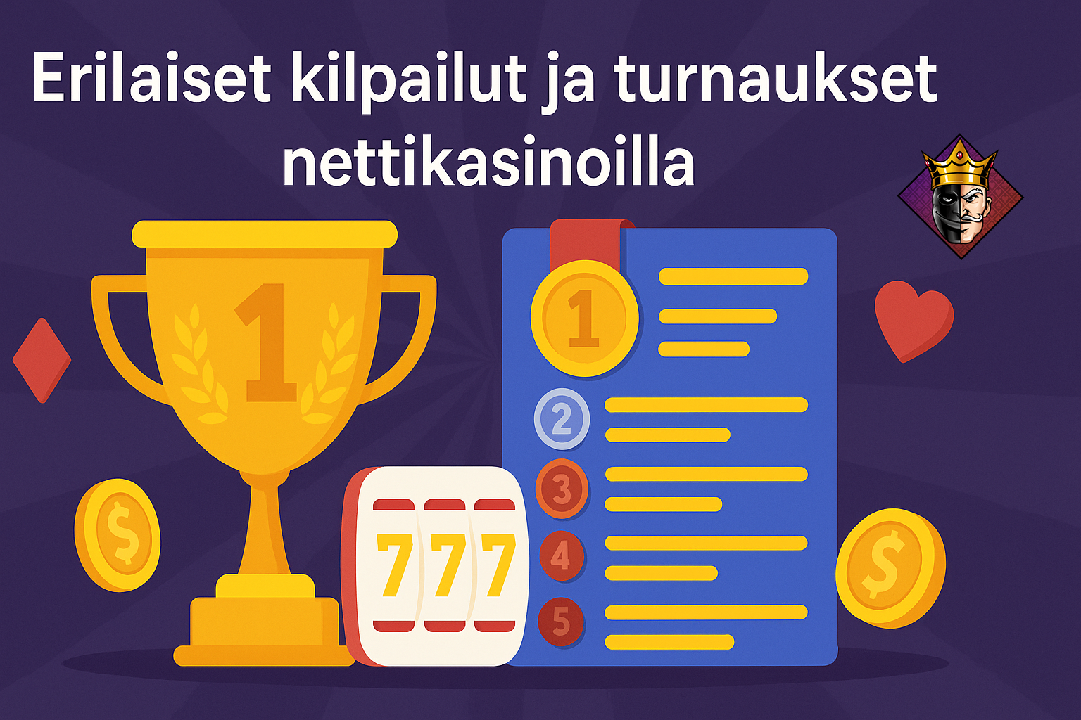 Erilaiset kilpailut ja turnaukset nettikasinoilla