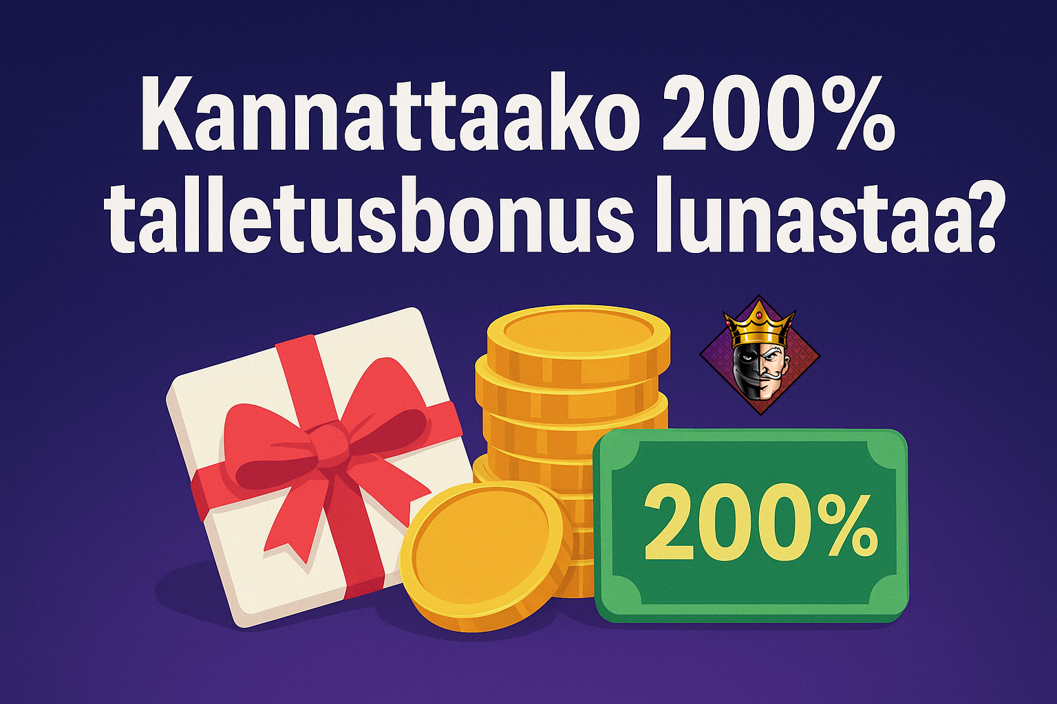 Kannattaako 200% talletusbonus lunastaa