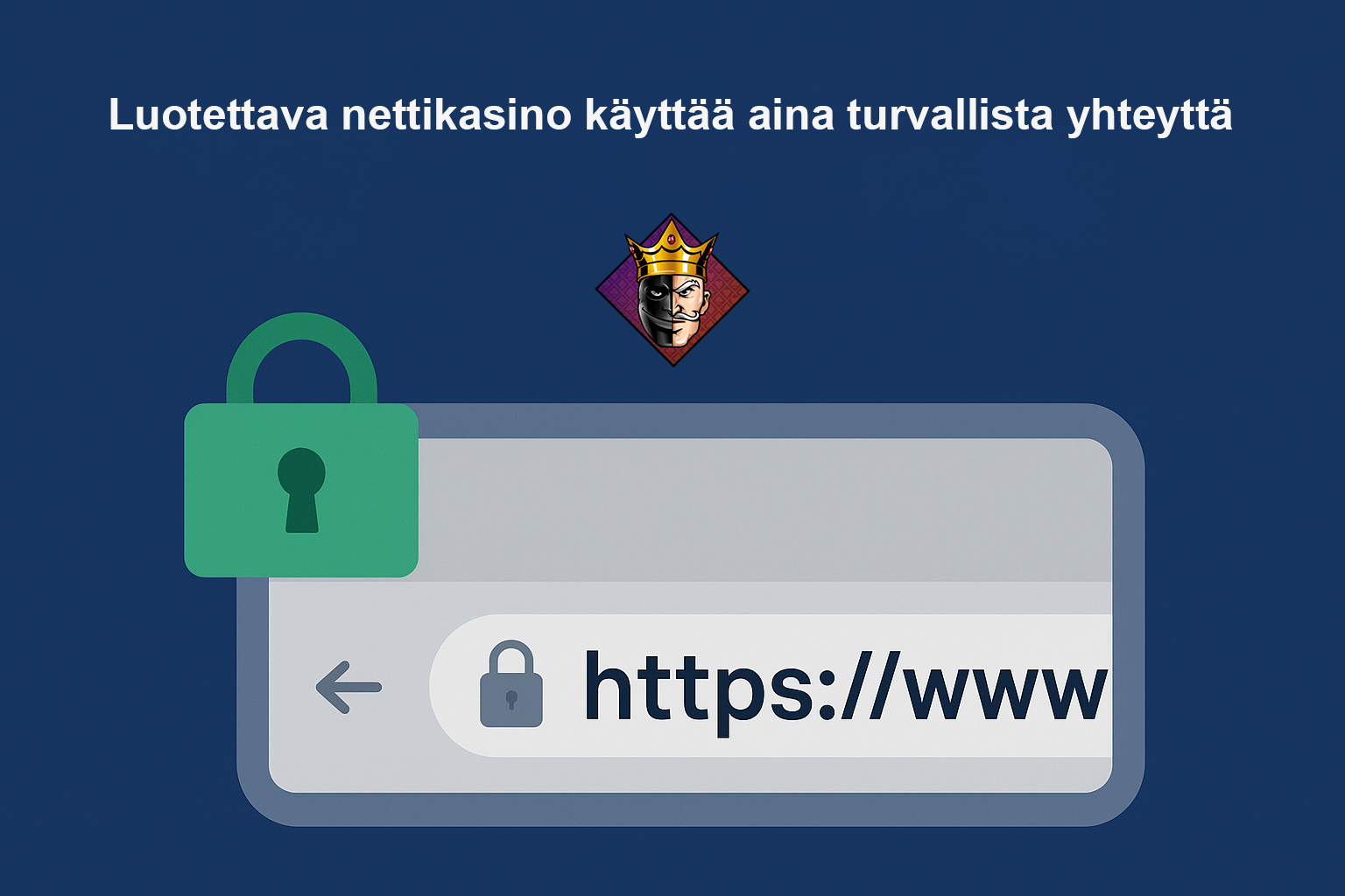 Luotettava nettikasino käyttää aina turvallista yhteyttä