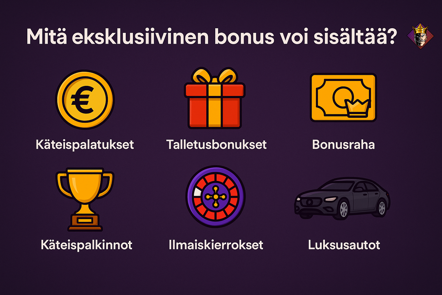 Mitä eksklusiivinen bonus voi sisältää