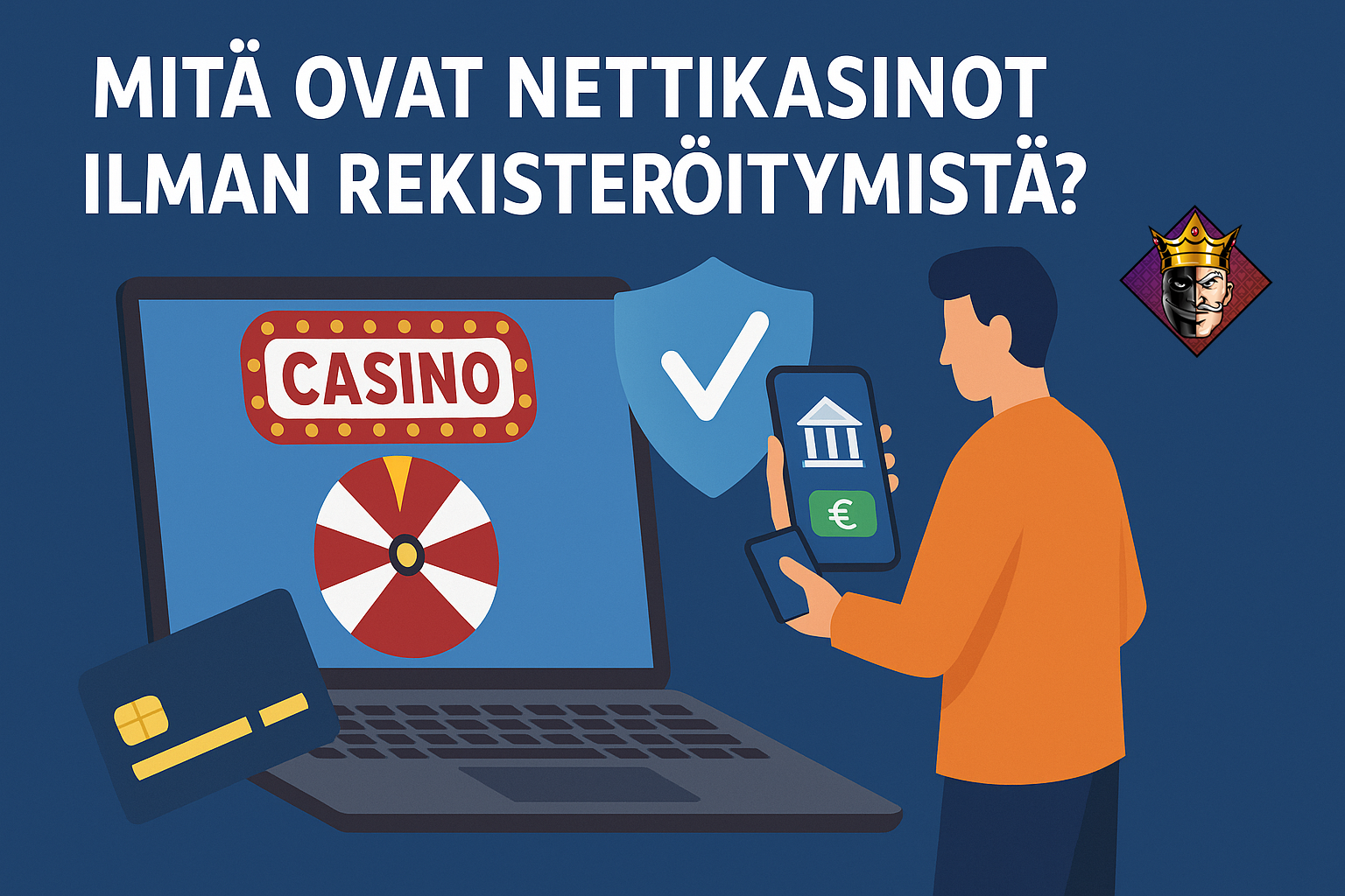 Mitä ovat nettikasinot ilman rekisteröitymistä