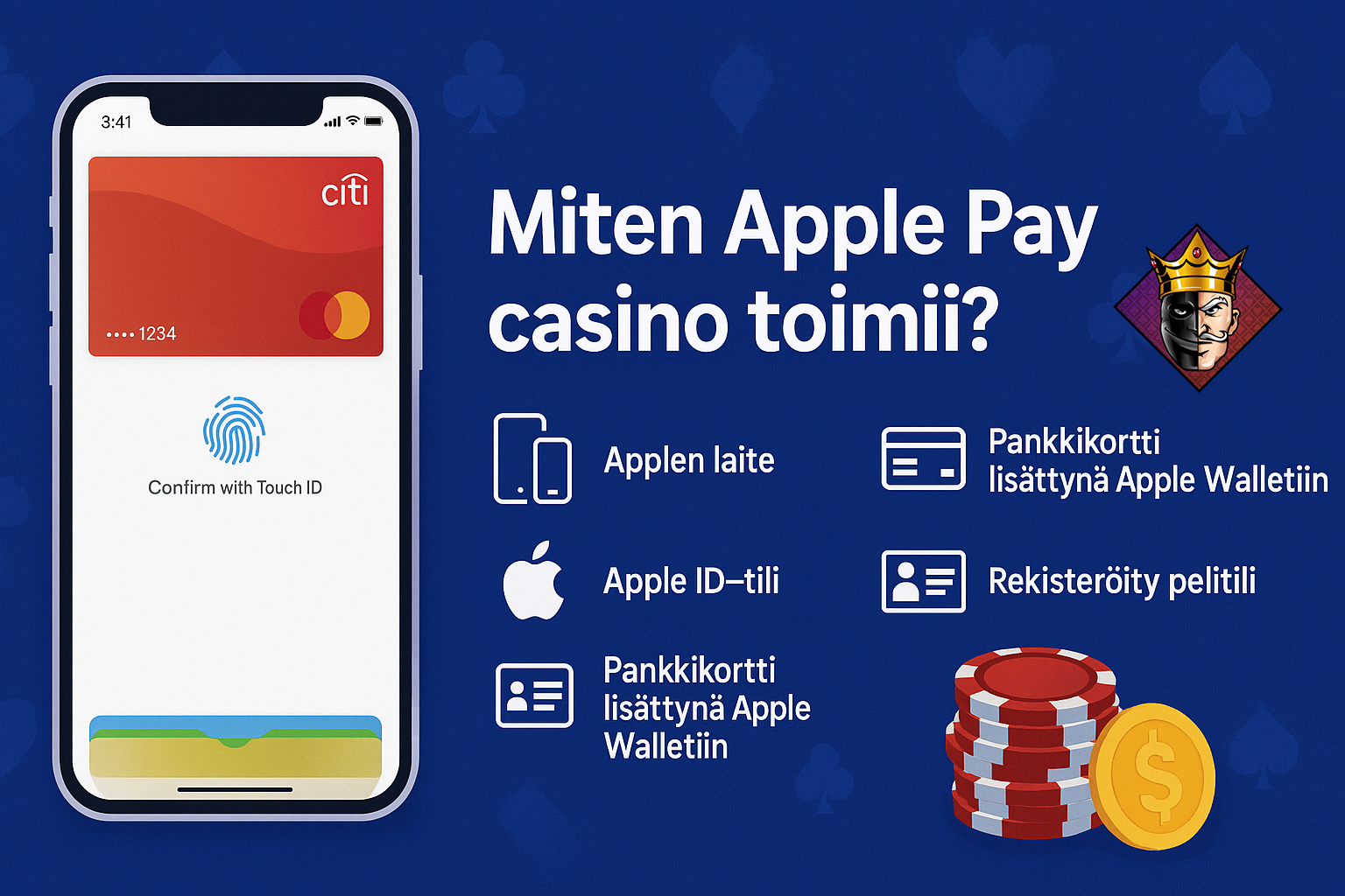 Miten Apple Pay casino toimii