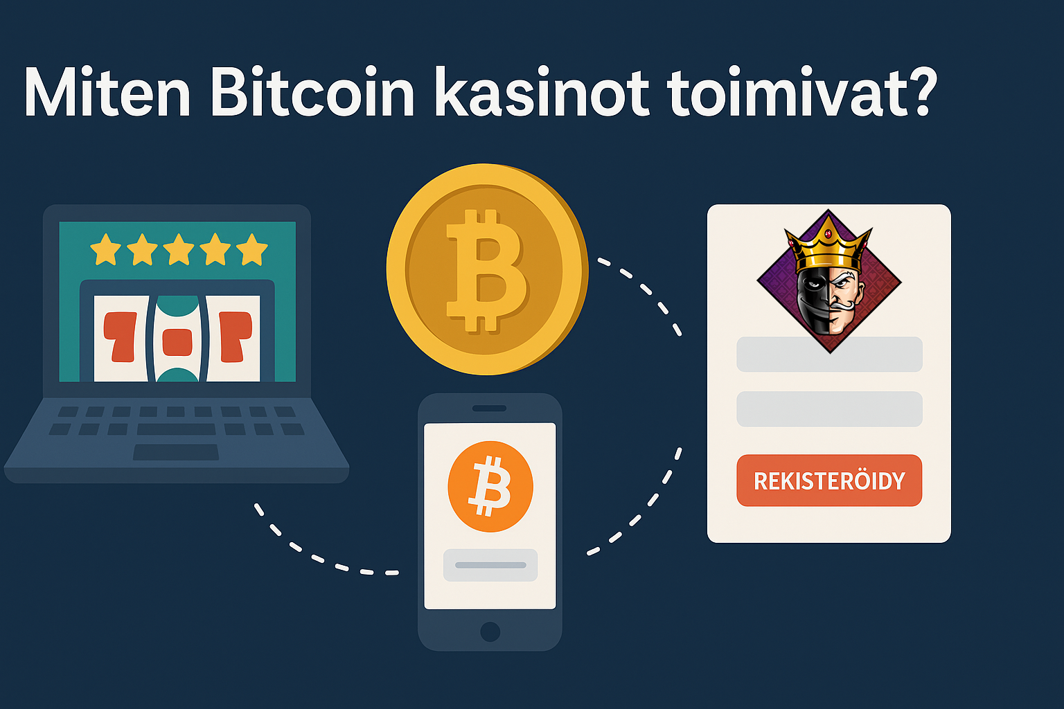 Miten Bitcoin kasinot toimivat