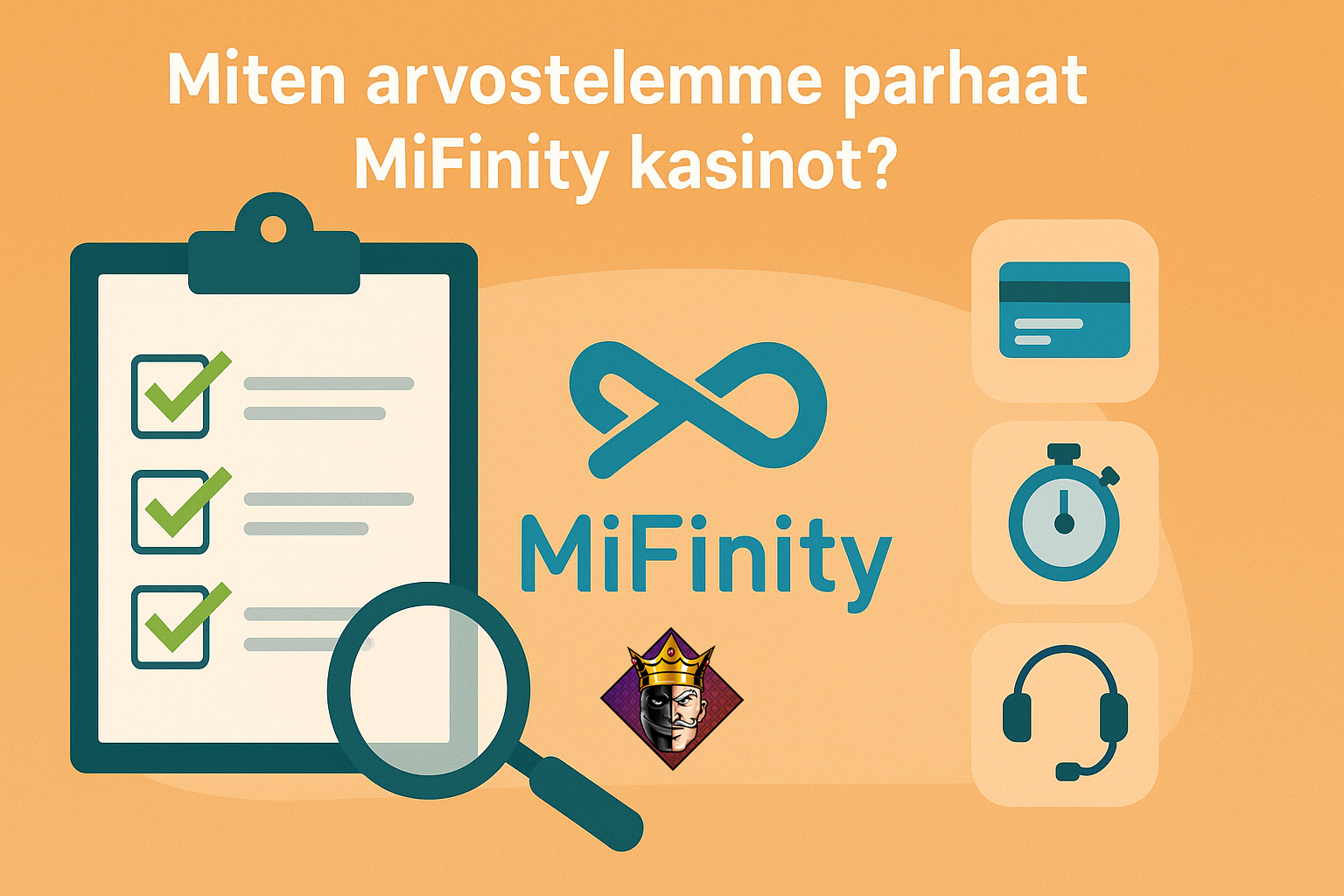 Miten arvostelemme parhaat MiFinity kasinot