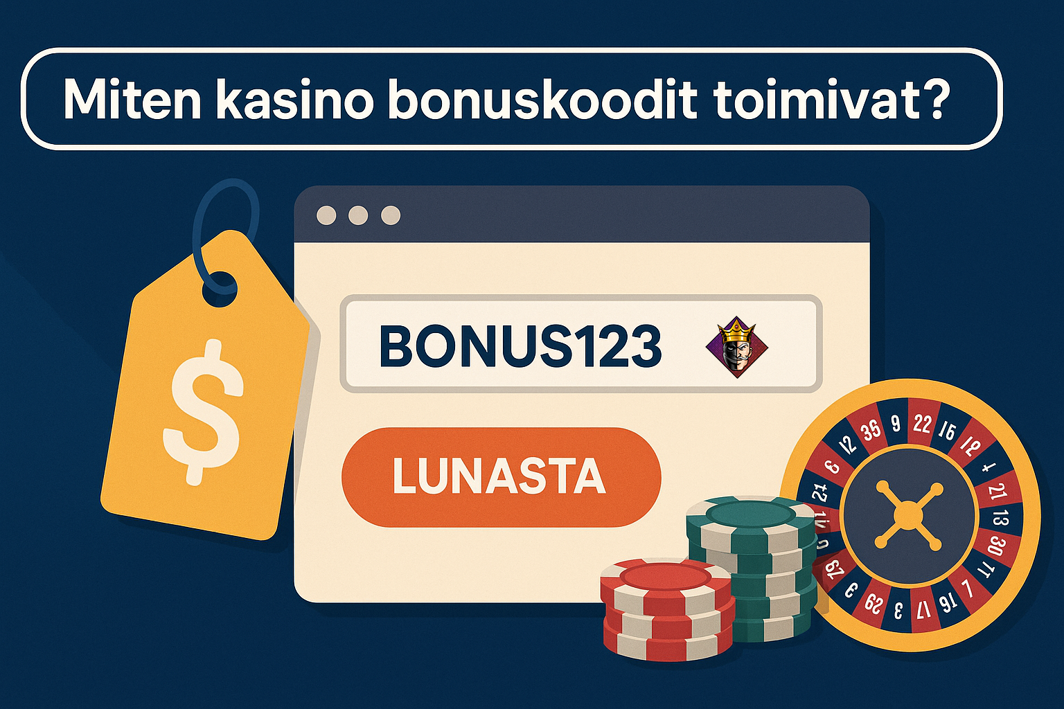 Miten kasino bonuskoodit toimivat