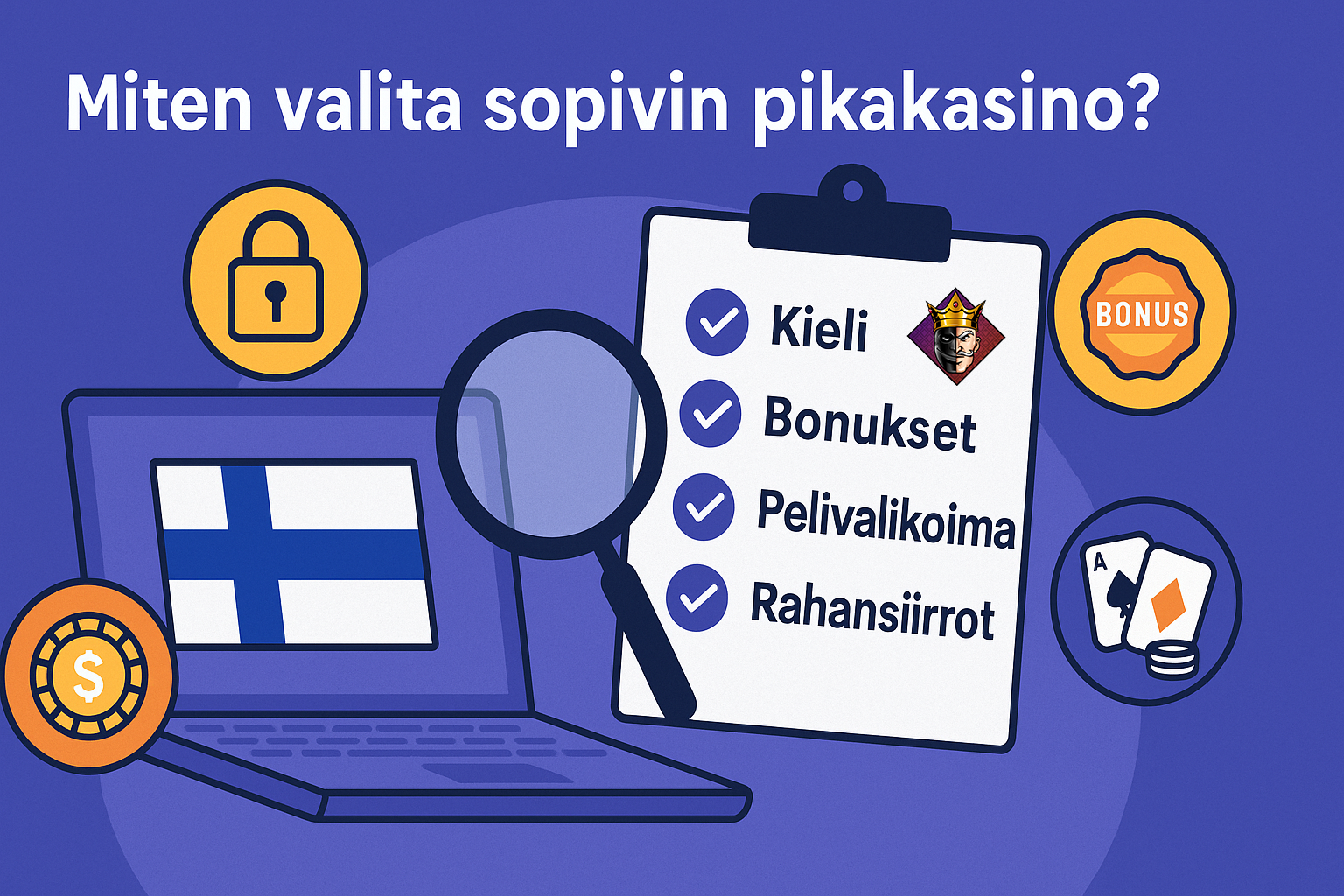 Miten valita sopivin pikakasino