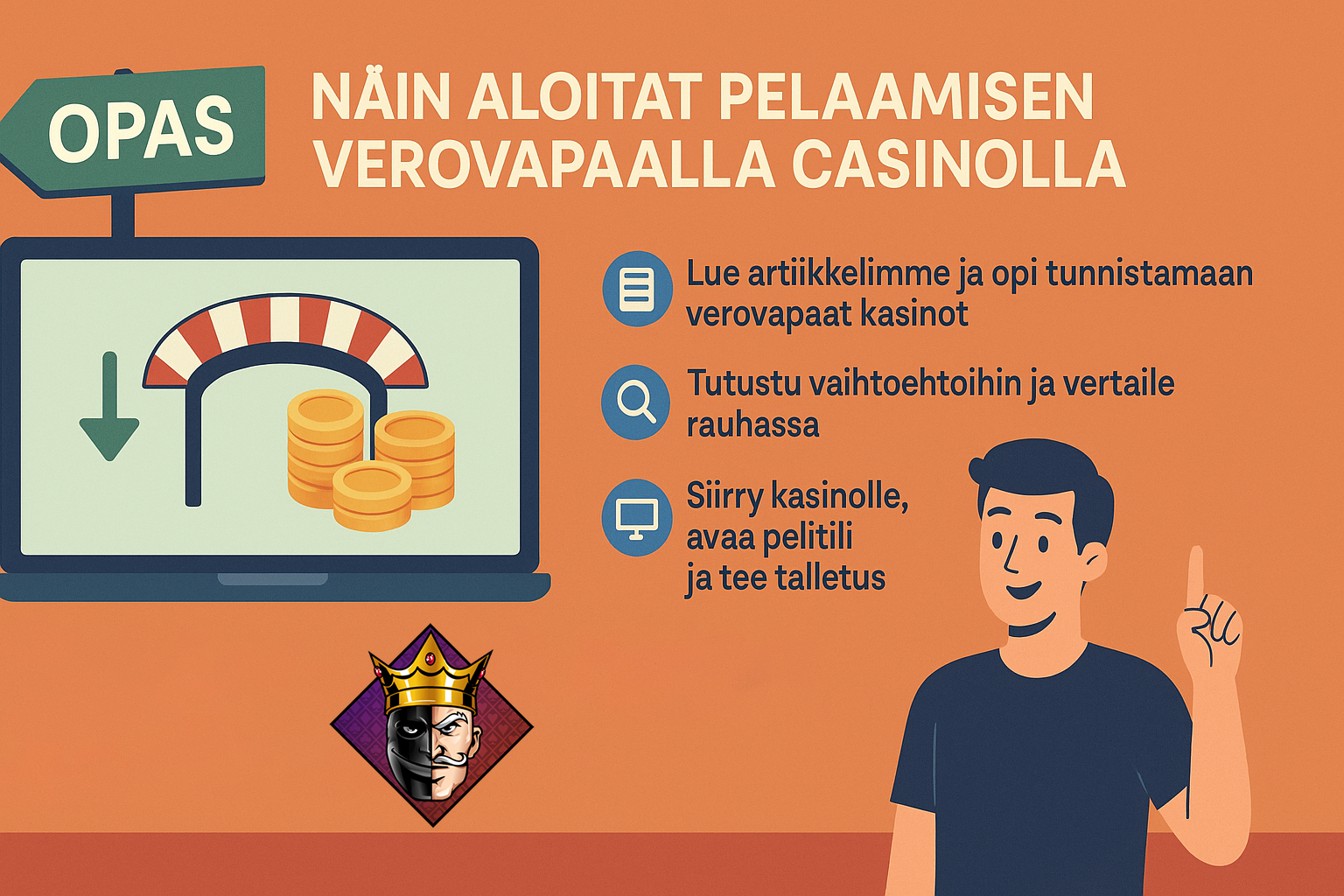 Näin aloitat pelaamisen verovapaalla casinolla