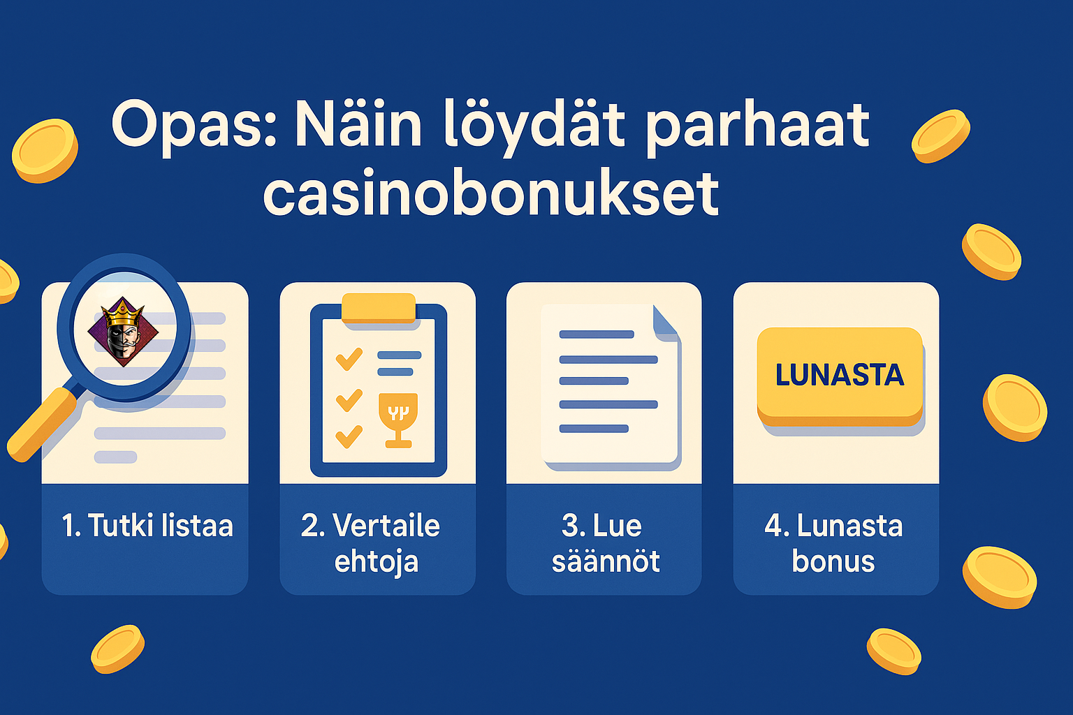 Näin löydät parhaat casinobonukset