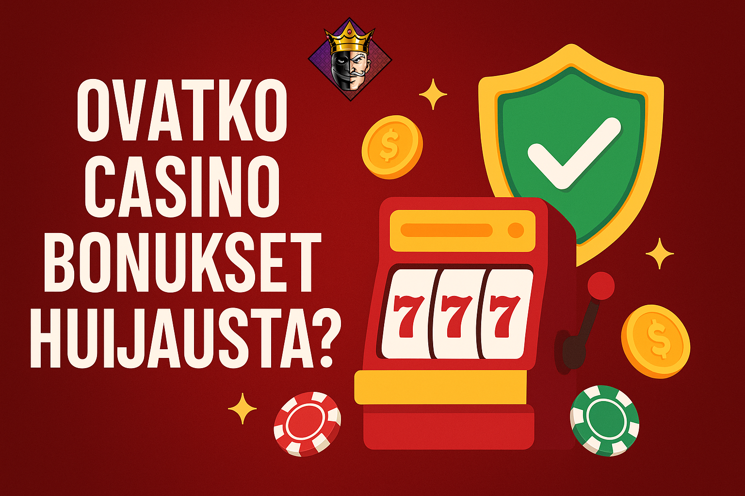 Ovatko casino bonukset huijausta