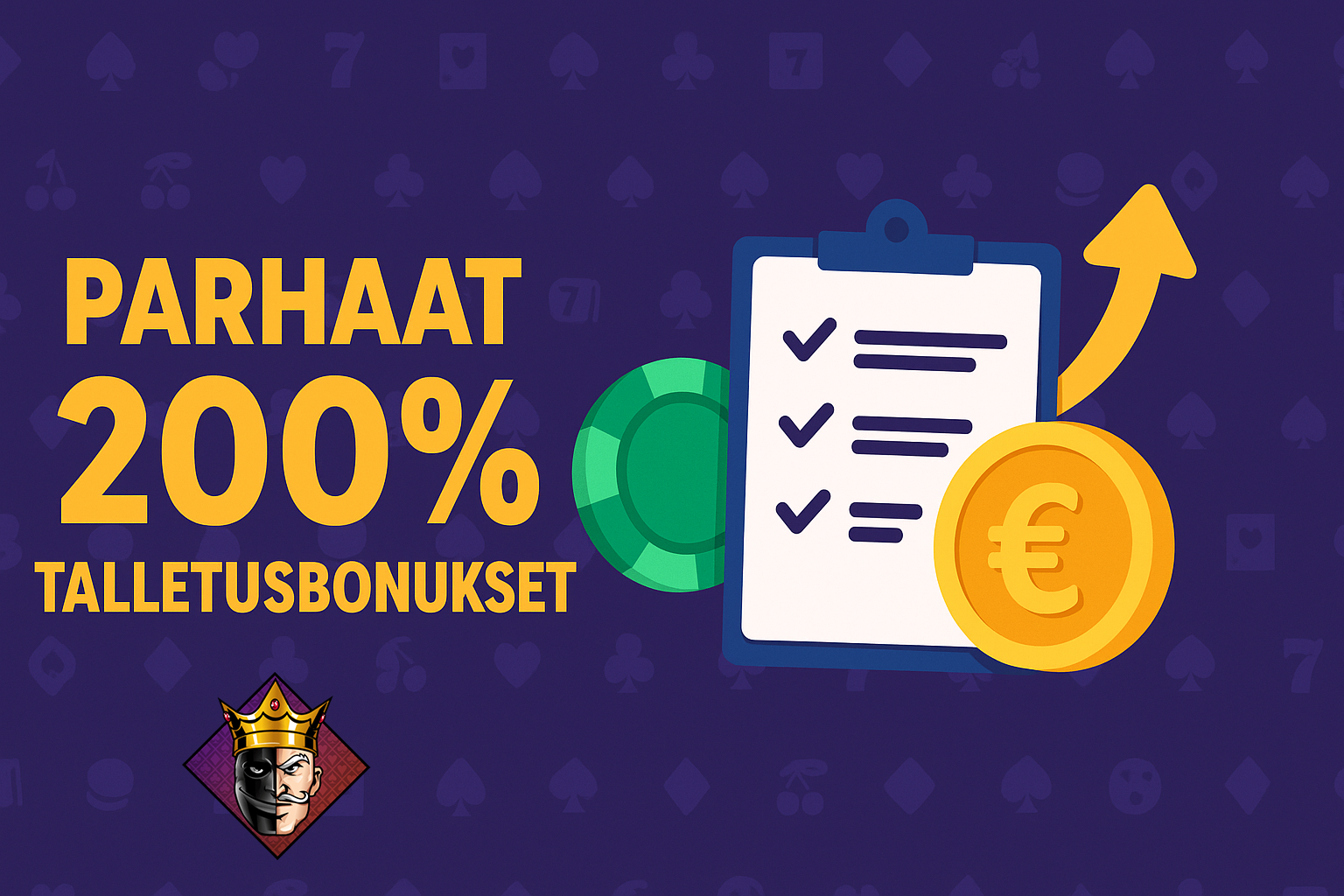 Parhaat 200% talletusbonukset