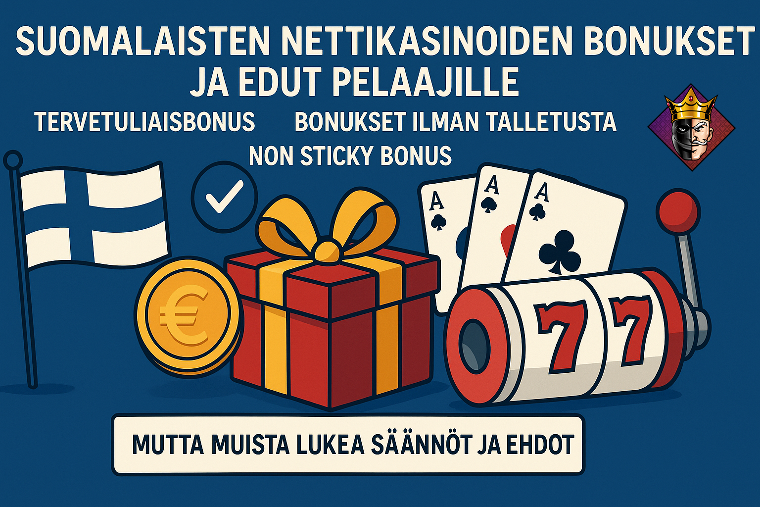 Suomalaisten nettikasinoiden bonukset ja edut pelaajille