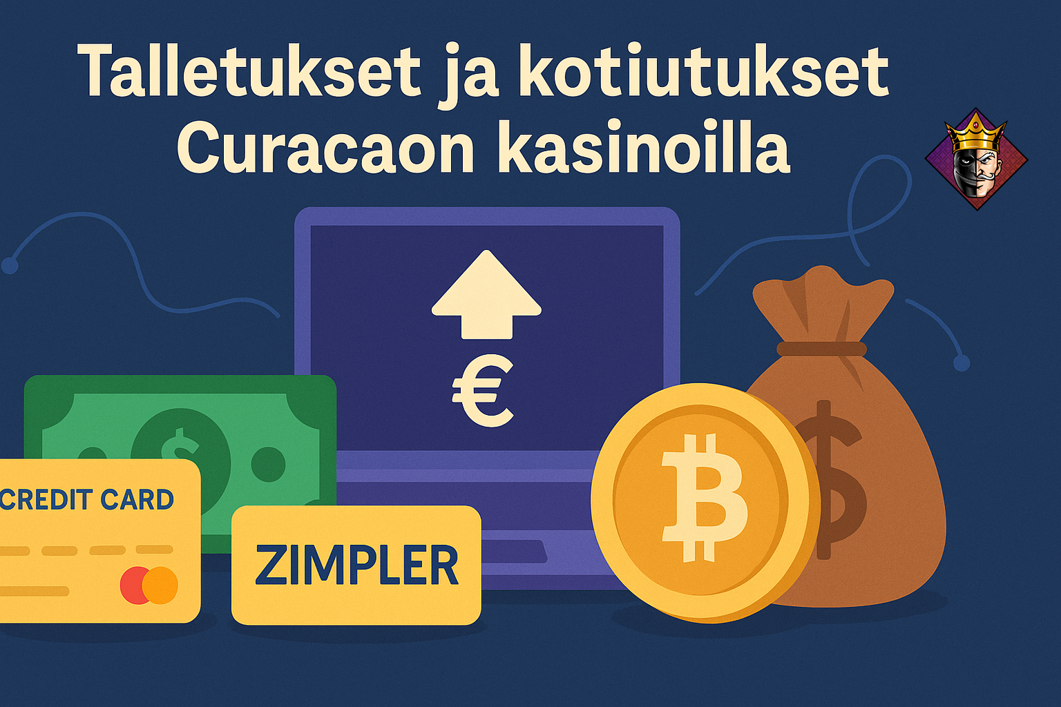 Talletukset ja kotiutukset Curacaon kasinoilla
