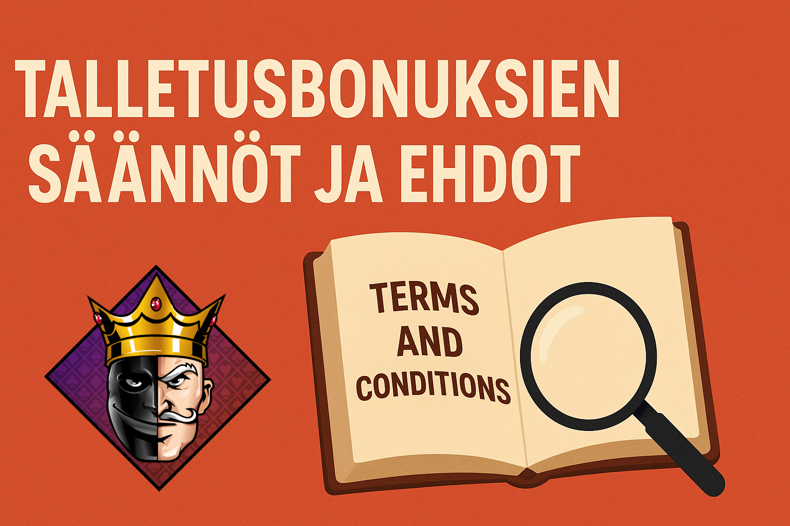 Talletusbonuksien säännöt ja ehdot