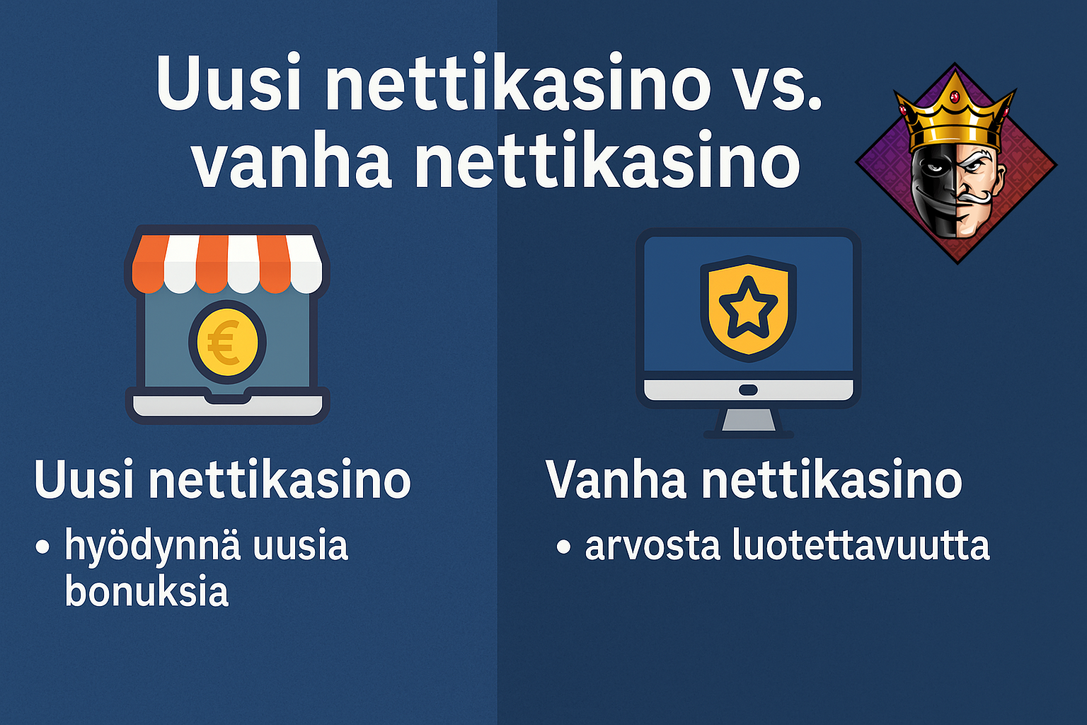 Uusi nettikasino vs. vanha nettikasino