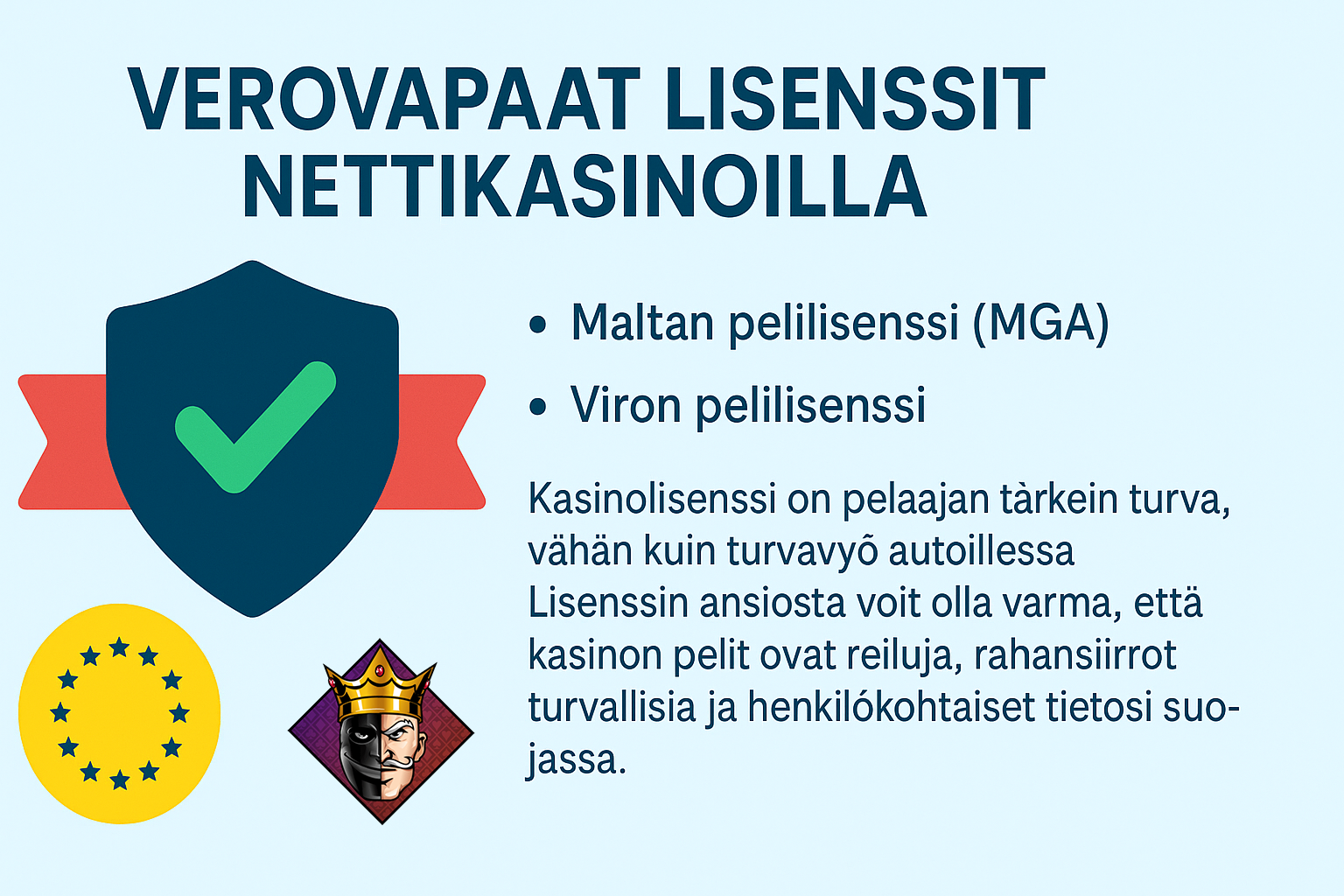 Verovapaat lisenssit nettikasinoilla
