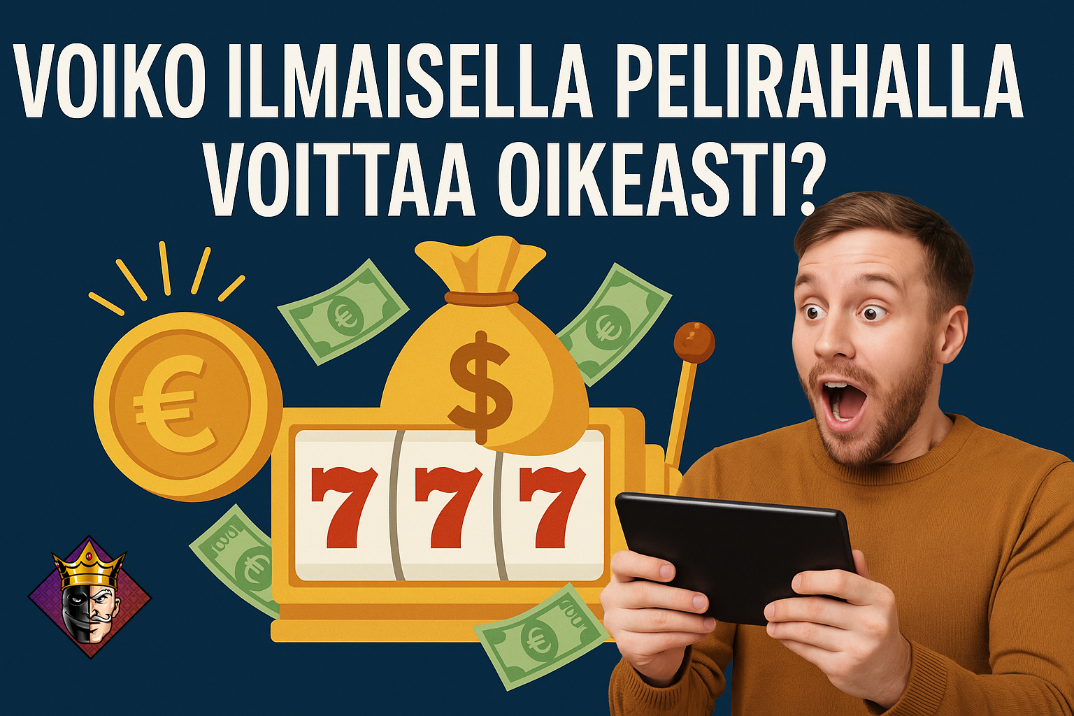 Voiko ilmaisella pelirahalla voittaa oikeasti