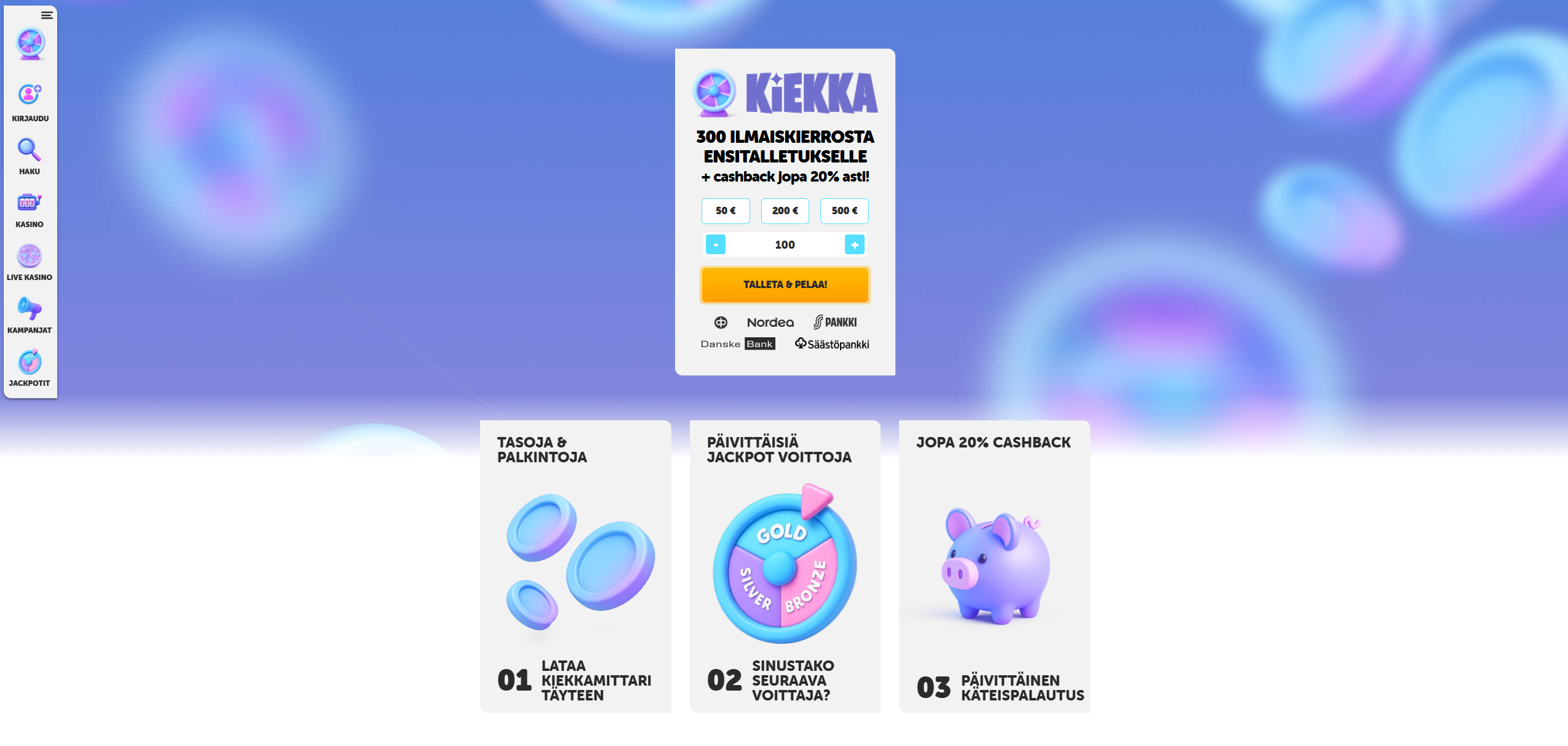 Kiekka Kasino esittelykuva