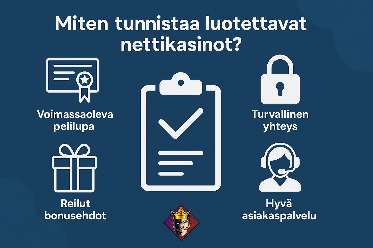 Opas luotettavien nettikasinoiden tunnistamiseen suomalaisille pelaajille