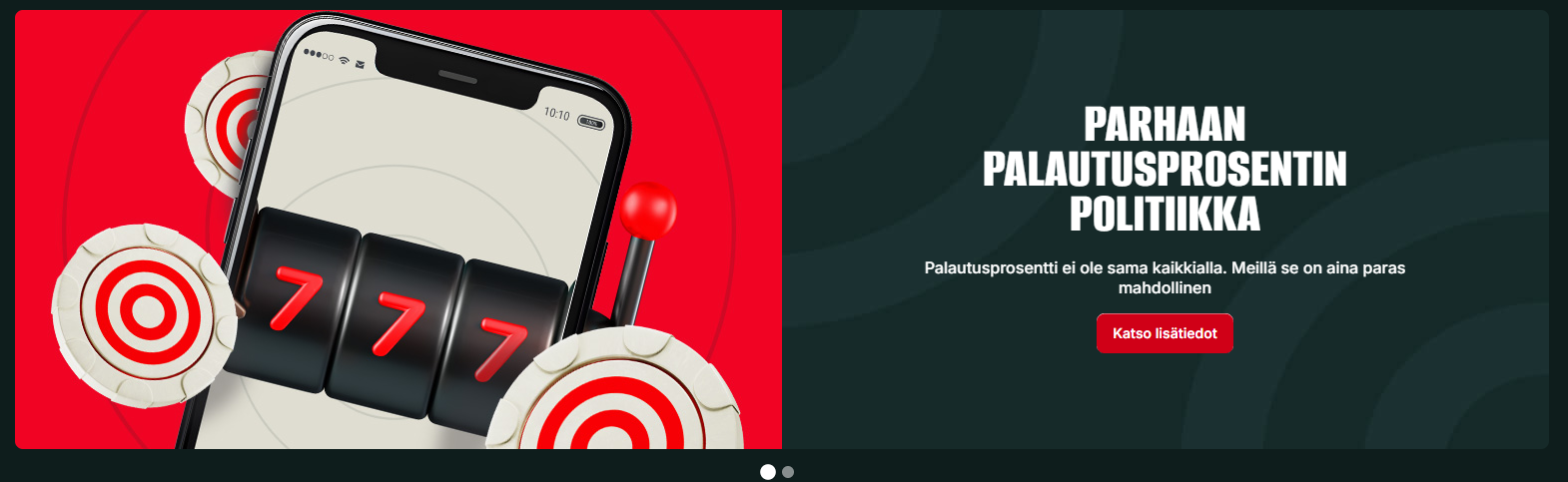 Optibet Casino – parhaat palautusprosentit suomalaisille pelaajille