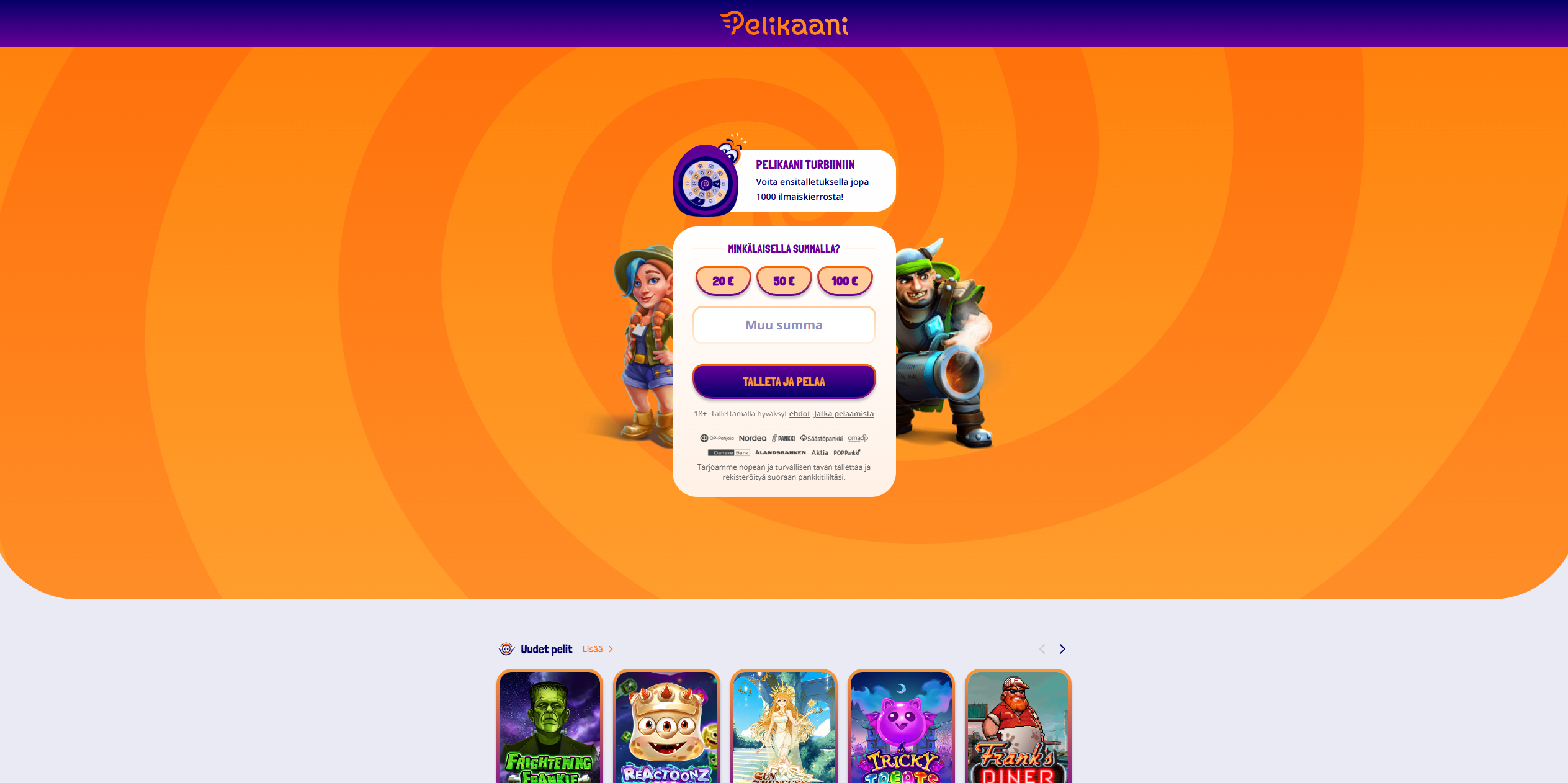 Pelikaani Kasino esittelykuva