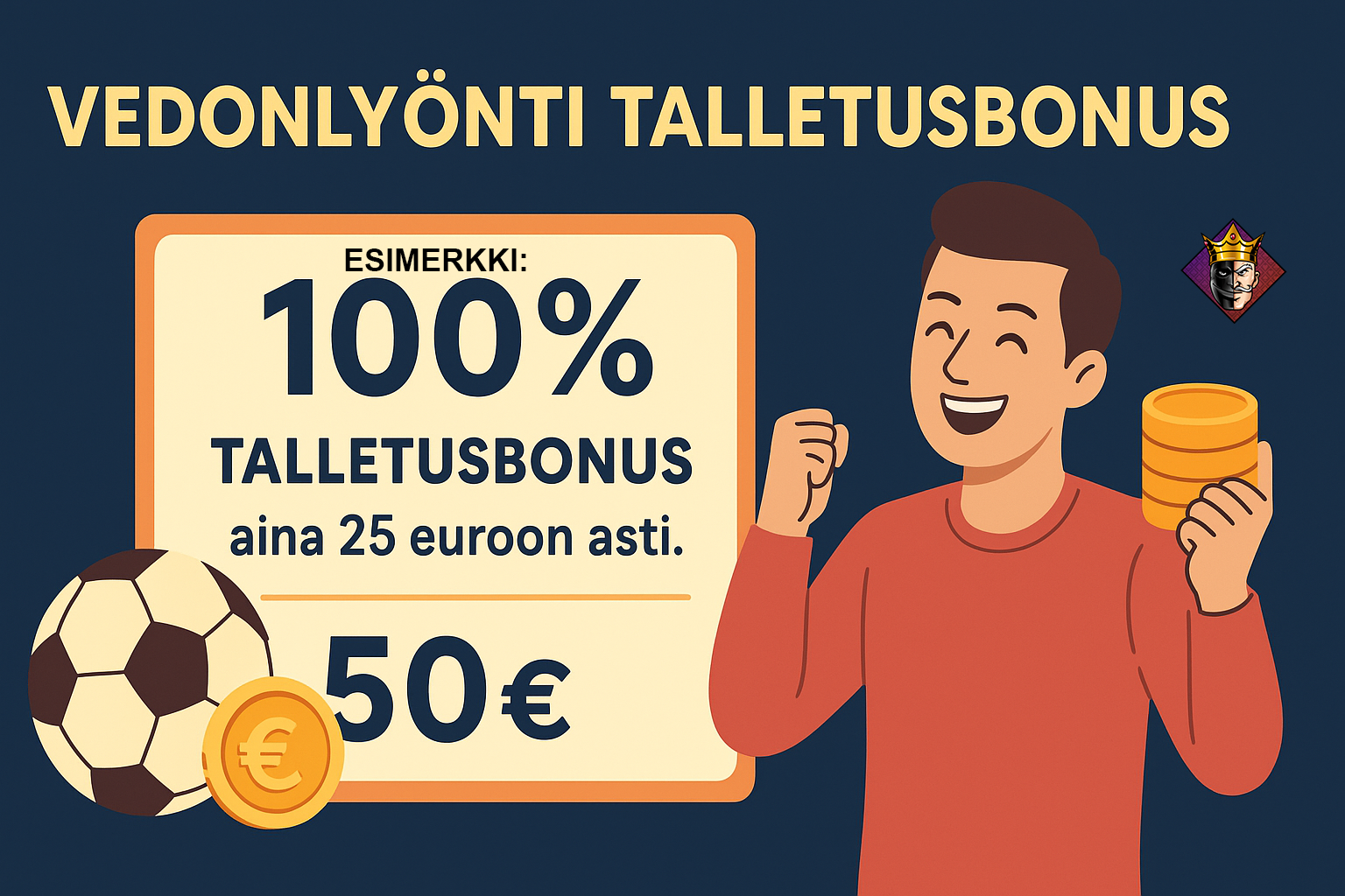 vedonlyönti talletus bonus